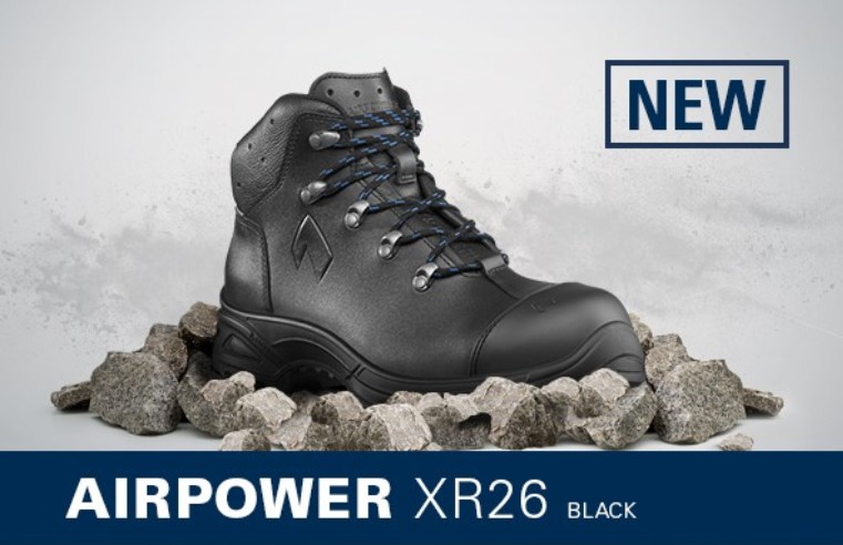 NEW LOOK FOR HAIX'S AIRPOWER XR26 SAFETY BOOTS 