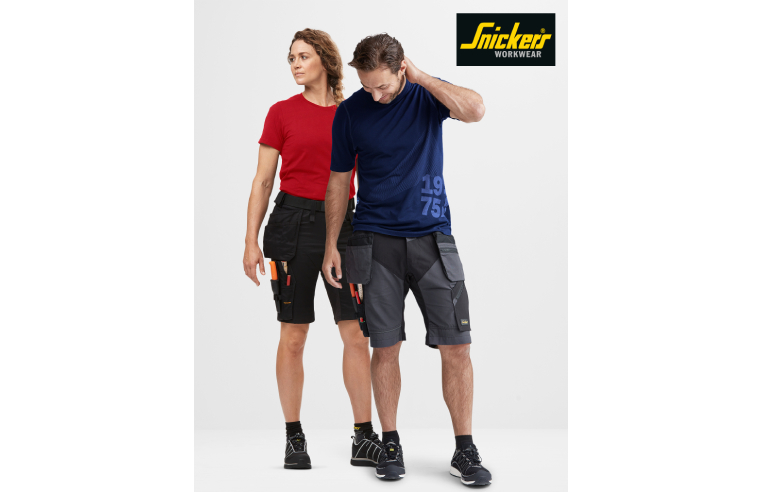 Stretch Work Shorts from Snickers Workwear