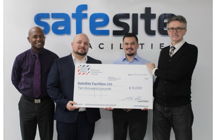 SAFESITE FACILITIES AWARDED BSC FUNDING 