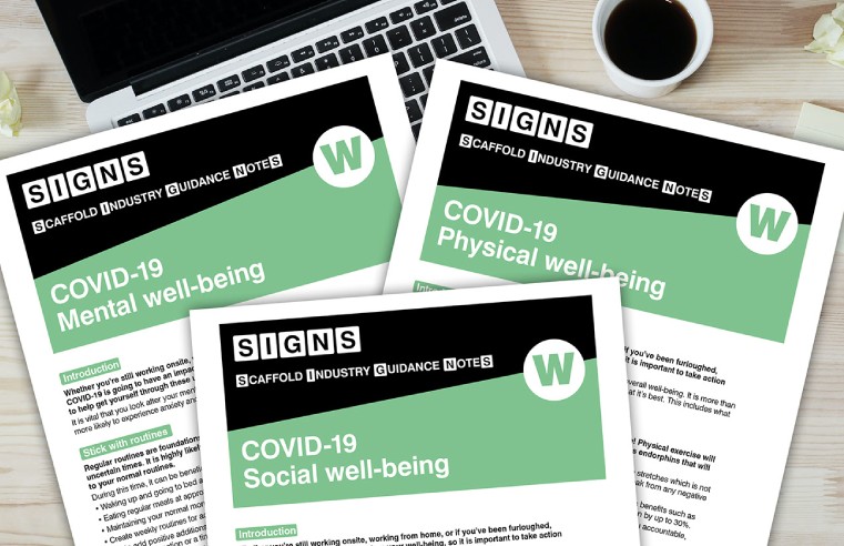 SCAFFOLDING ASSOCIATION LAUNCHES COVID-19 WELLBEING GUIDANCE