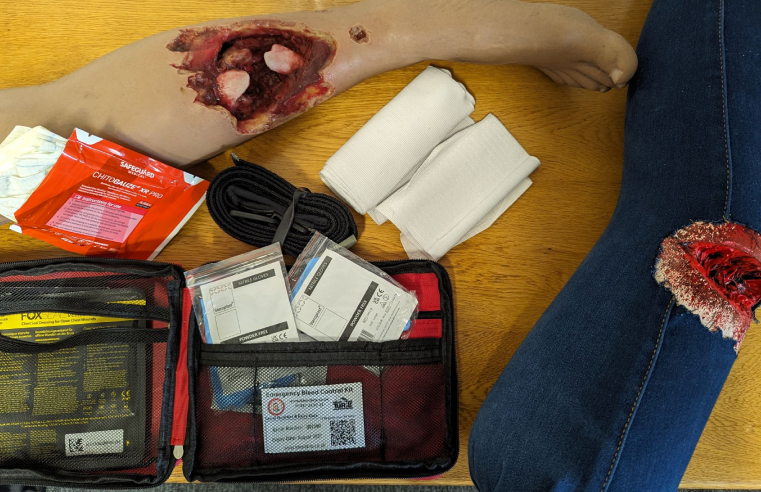 Learn Location of Nearest Workplace Defib and Bleed Control Kit Urges Turtle