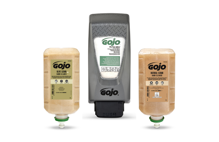 GOJO's range of specialist hand cleaners