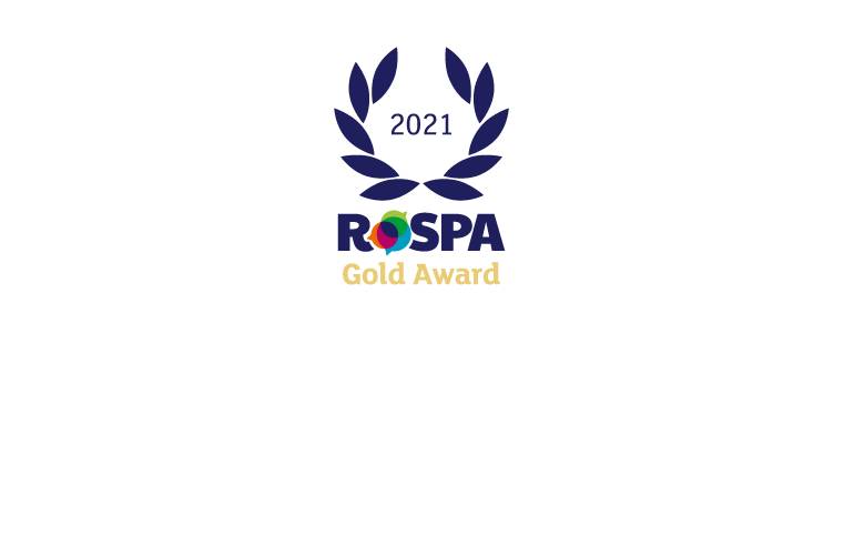 OWEN MUMFORD RECEIVES ROSPA GOLD AWARD 