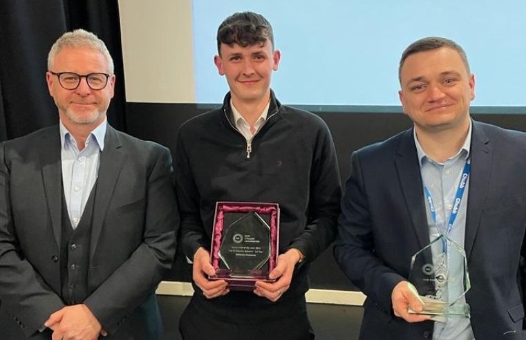 CHUBB APPRENTICE WINS PRESTIGIOUS AWARD