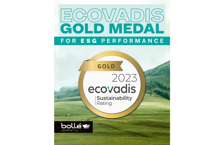 BOLLÉ SAFETY EARNS ECOVADIS GOLD MEDAL SUSTAINABILITY ACCREDITATION