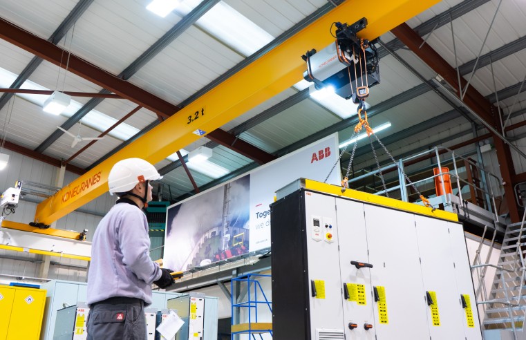 FIRST UK INSTALLATION OF KONECRANES' S-SERIES CRANE 