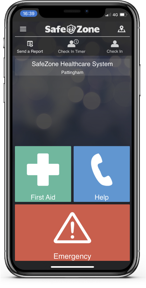 SafeZone App for Healthcare