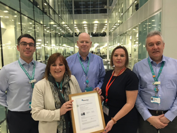 YORKSHIRE BUILDING SOCIETY AWARDED TOP HEALTH AND SAFETY STANDARD YORKSHIRE BUILDING SOCIETY AWARDED TOP HEALTH AND SAFETY STANDARD